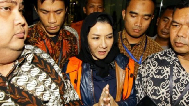 KPK Periksa Bupati Kukar Rita Widyasari Terkait TPPU