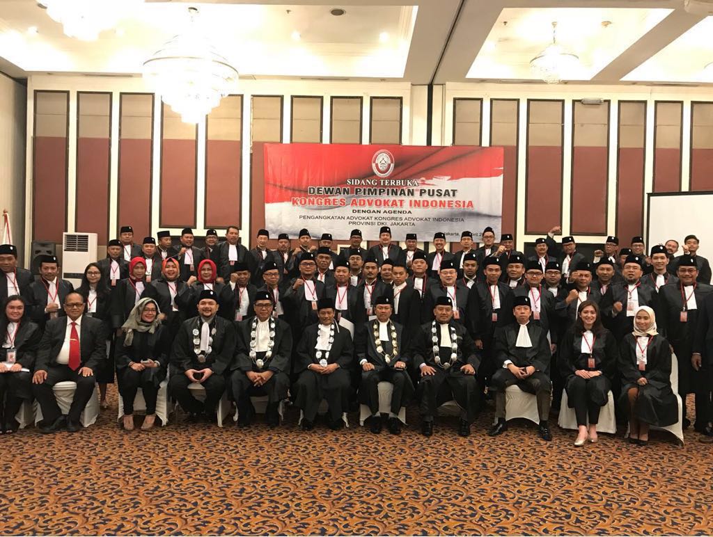 KAI Lakukan Pengangkatan Advokat Mantan Jenderal (Purn.) Polisi