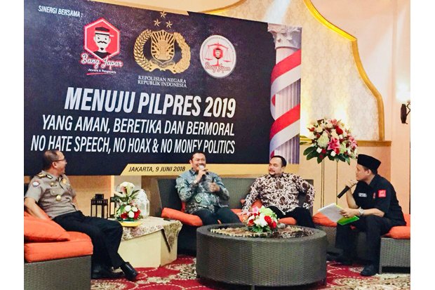 Jelang Pilpres, Presiden KAI Jadi Narsum Dalam Diskusi Mabes Polri Bersama Bang Japar