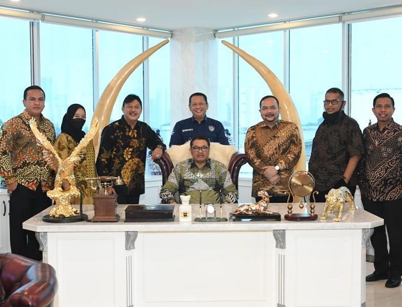 Pengurus DPP KAI Kongres Advokat Indonesia Bertemu Ketua MPR RI Bambang Soesatyo