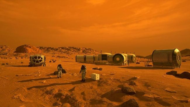 planet mars bisa dihuni manusia, ini caranya